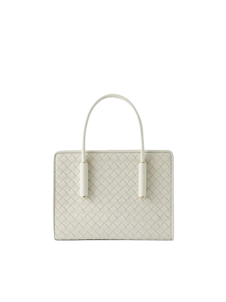 Barbara mini Intrecciato leather tote