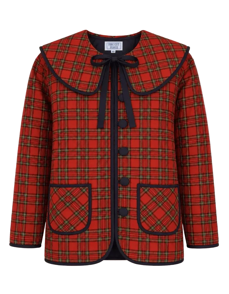 Handloom Tartan Simone Jacket
