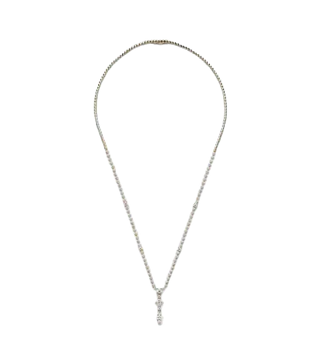 Vivi 18kt gold necklace with diamonds