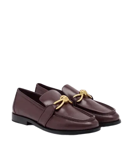 Astaire Knot leather loafers