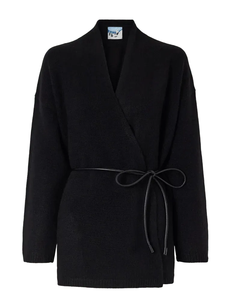 Walmer belted cashmere cardigan