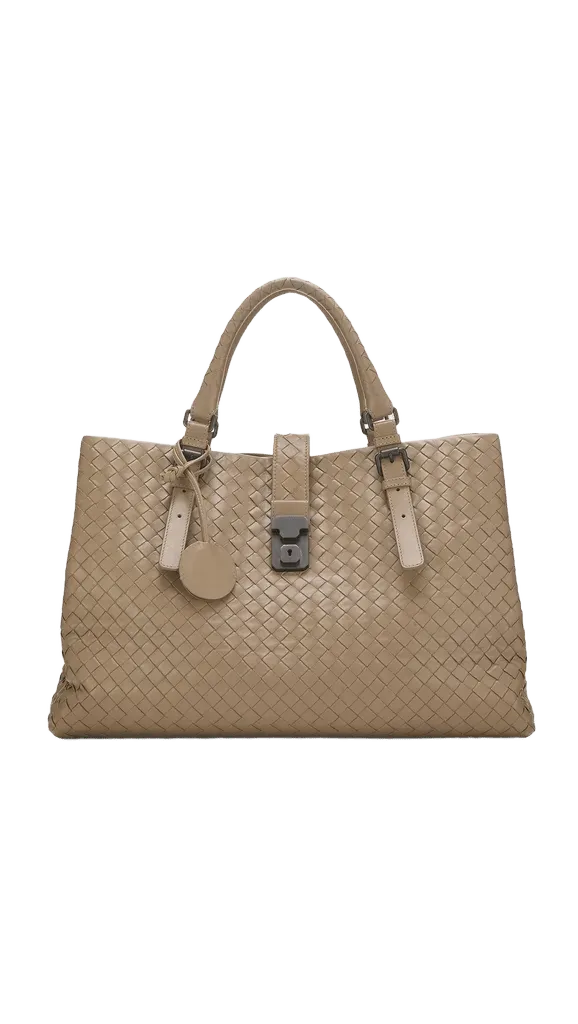Bottega Intrecciato Roma Medium Tote