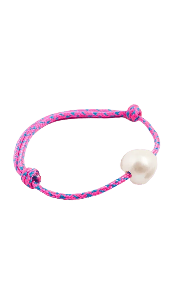 Baroque Pearl Paracord Bracelet