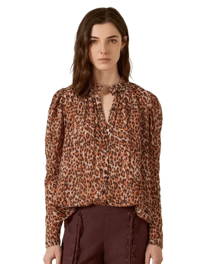 Artemis Leopard Trek Shirt