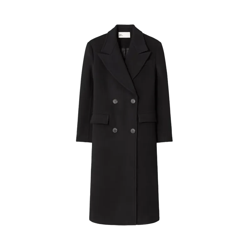 Double Breasted Wool Coat