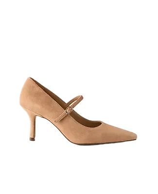 Suede Mary Jane Pump