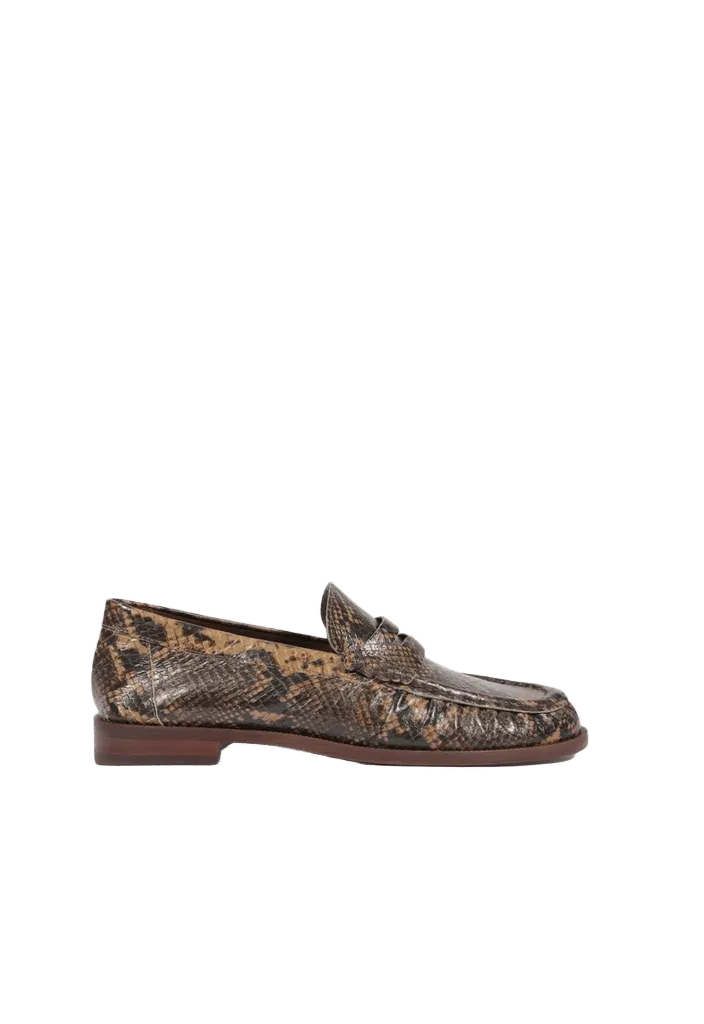 Tyche Leather Flat