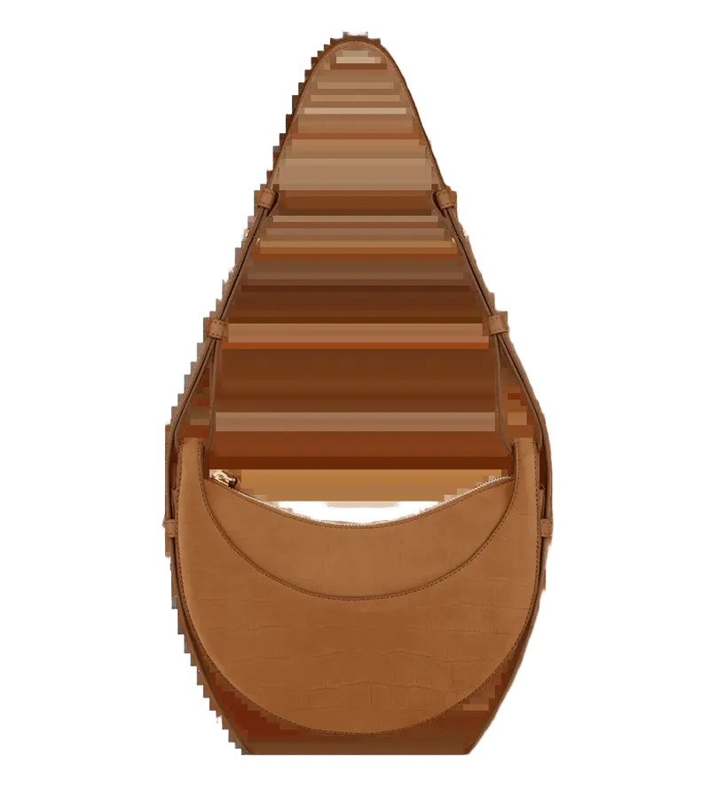 Numéro Dix - Crocodile Nubuck Cinnamon