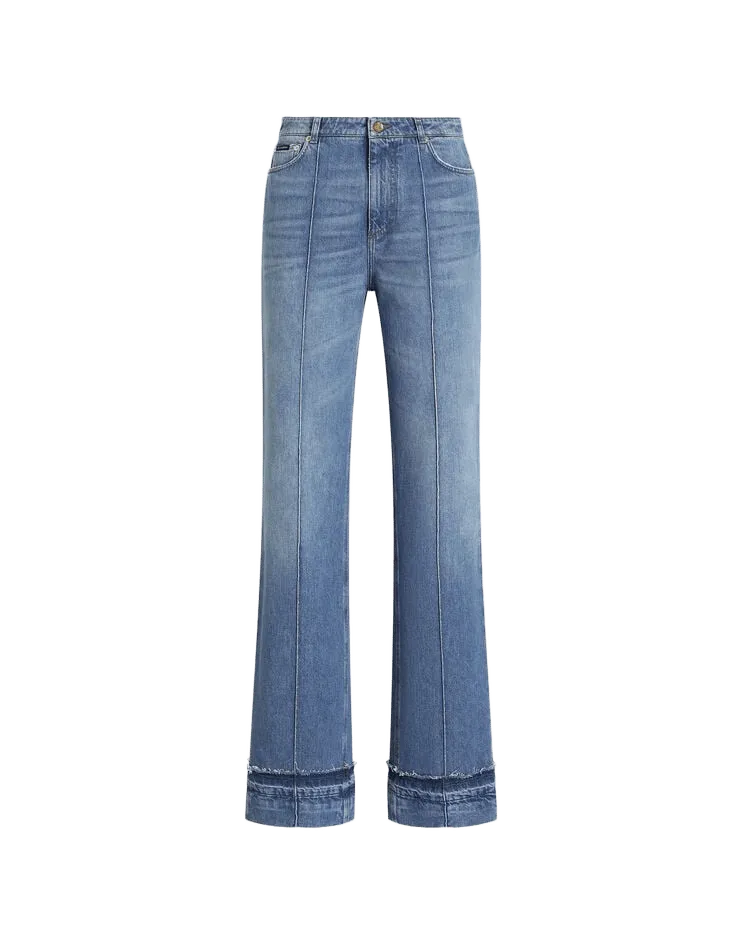 5-pocket denim trousers