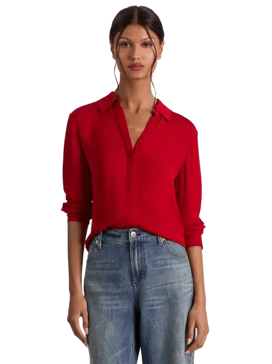 WILLA COMBO BLOUSE