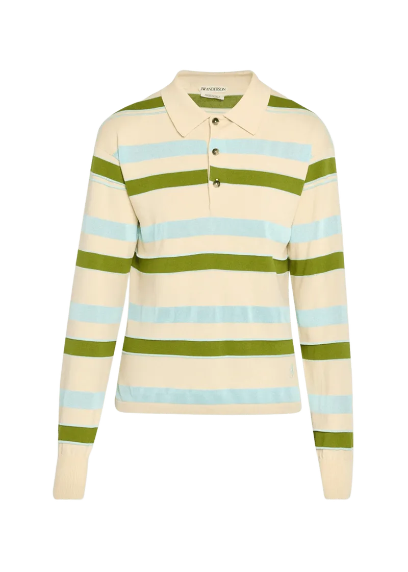 Rugby Knit Polo Shirt