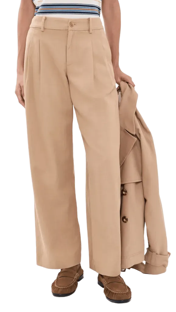 The Everyday Trousers In Drapey Twill
