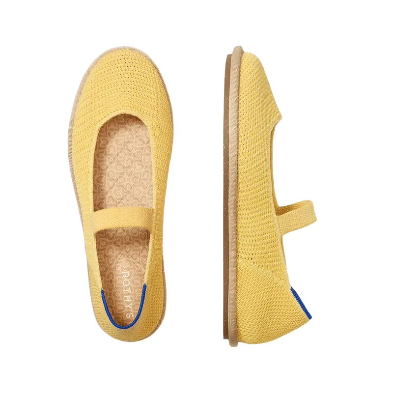 The Cruiser Mary Jane - Sunbeam Raffia-Knit