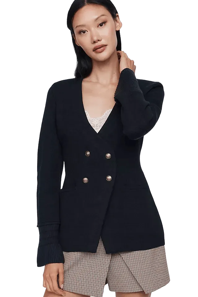 Maeve Double-Breasted Sweater