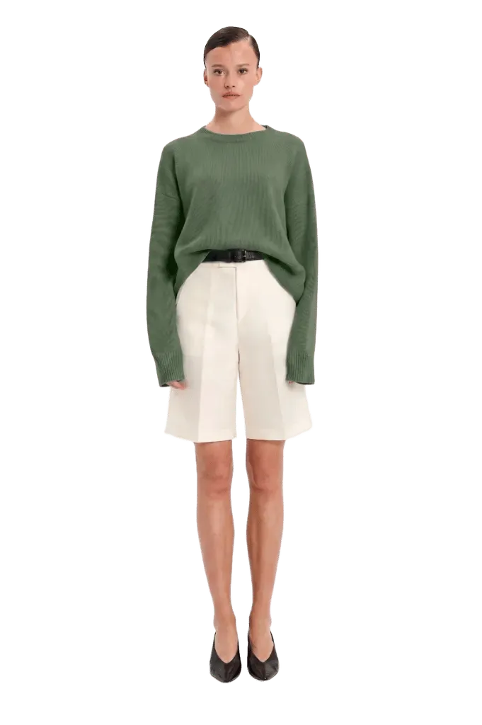 The Ivy Sweater - Shooting Green