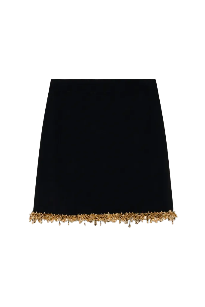 Wendy Compact Knit Mini Skirt