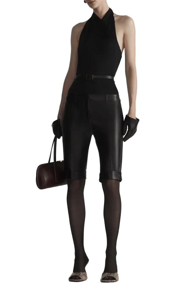 Open-Back Scarf Top
