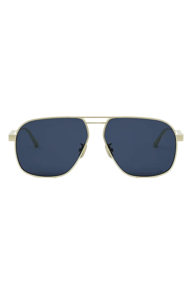 58mm Aviator Sunglasses