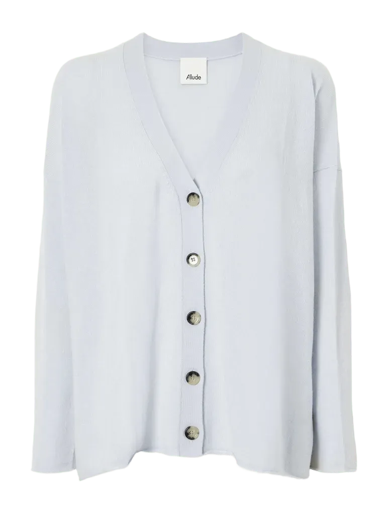 V-neck cashmere cardigan