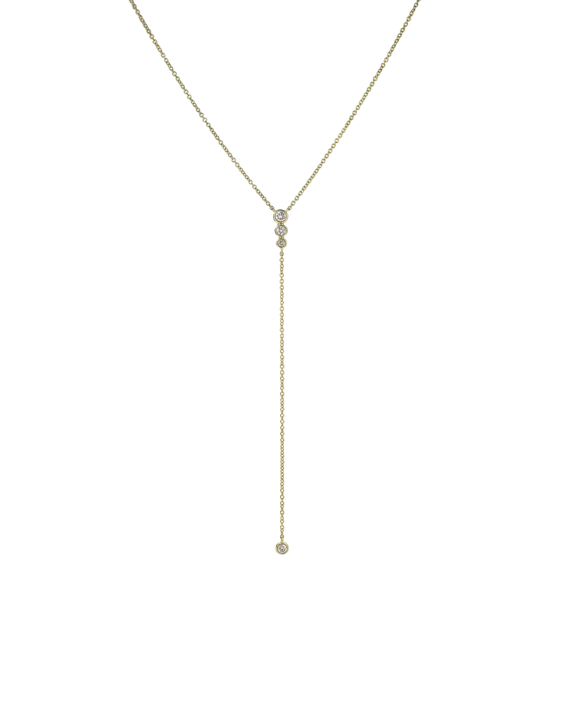 Bezel Lab Diamond Lariat