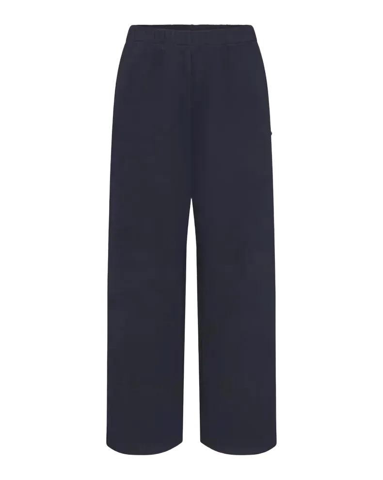 Cotton Fleece Classic Straight-Leg Pants