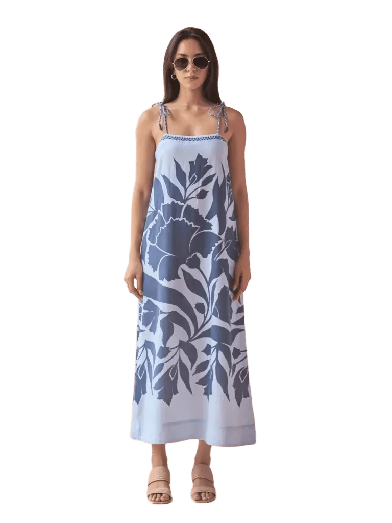 Tillie Maxi Dress in Annette Dew