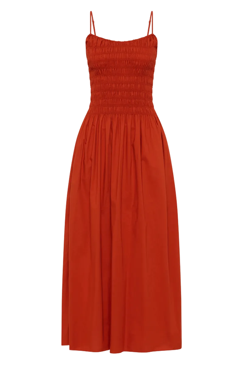 Araceli Maxi Dress Dusty Tomato - Final Sale