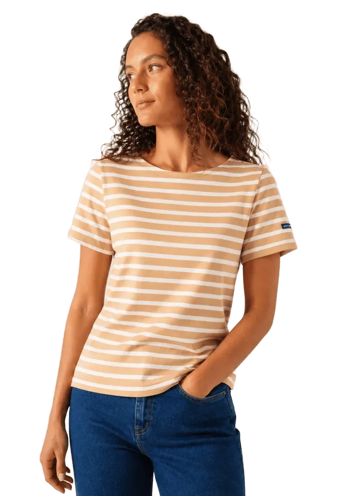 ETRILLE II Nautical Striped Tee (SAIL CANVAS / WHITE)