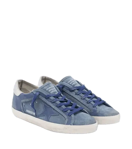 Super-Star leather and suede sneakers