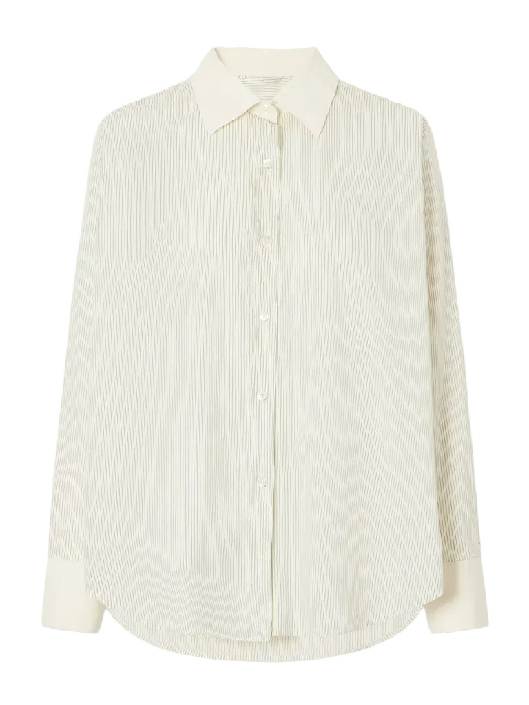 Inquiry striped cotton shirt