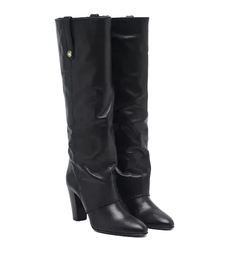 Anouk leather knee-high boots