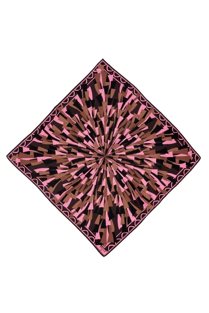 Baiadera Print Silk Scarf