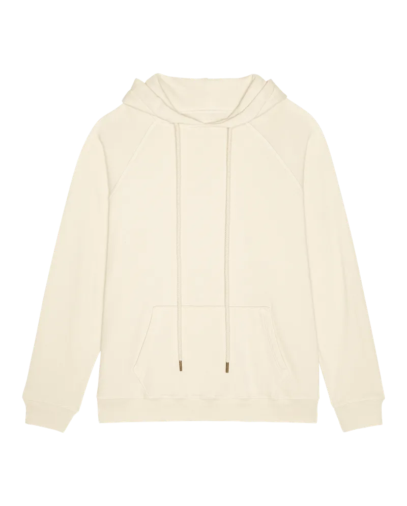 The Fleece Pullover Hoodie. -- Washed White