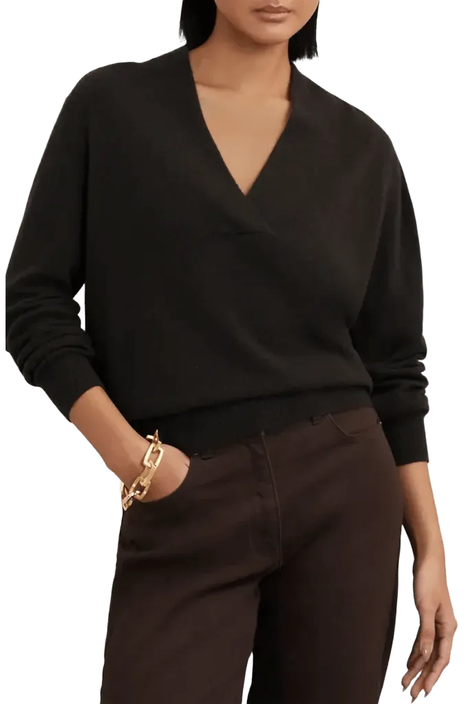 Mia Relaxed Fit Cashmere Blend Sweater
