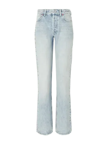 Dayali mid-rise straight-leg jeans