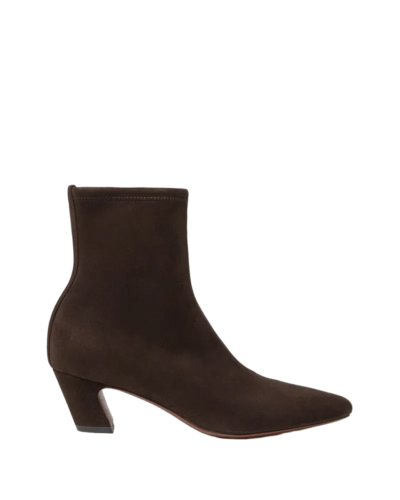Doria Brown Suede Ankle Boot