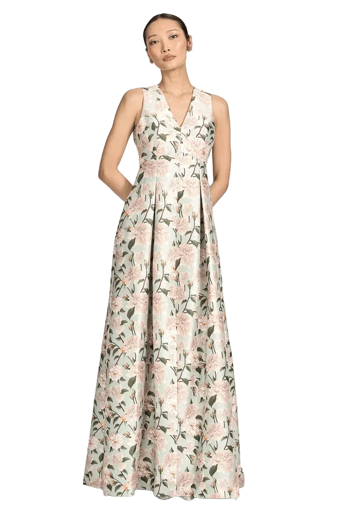 BROOKLYNNE GOWN - CELADON SWEETBRIAR