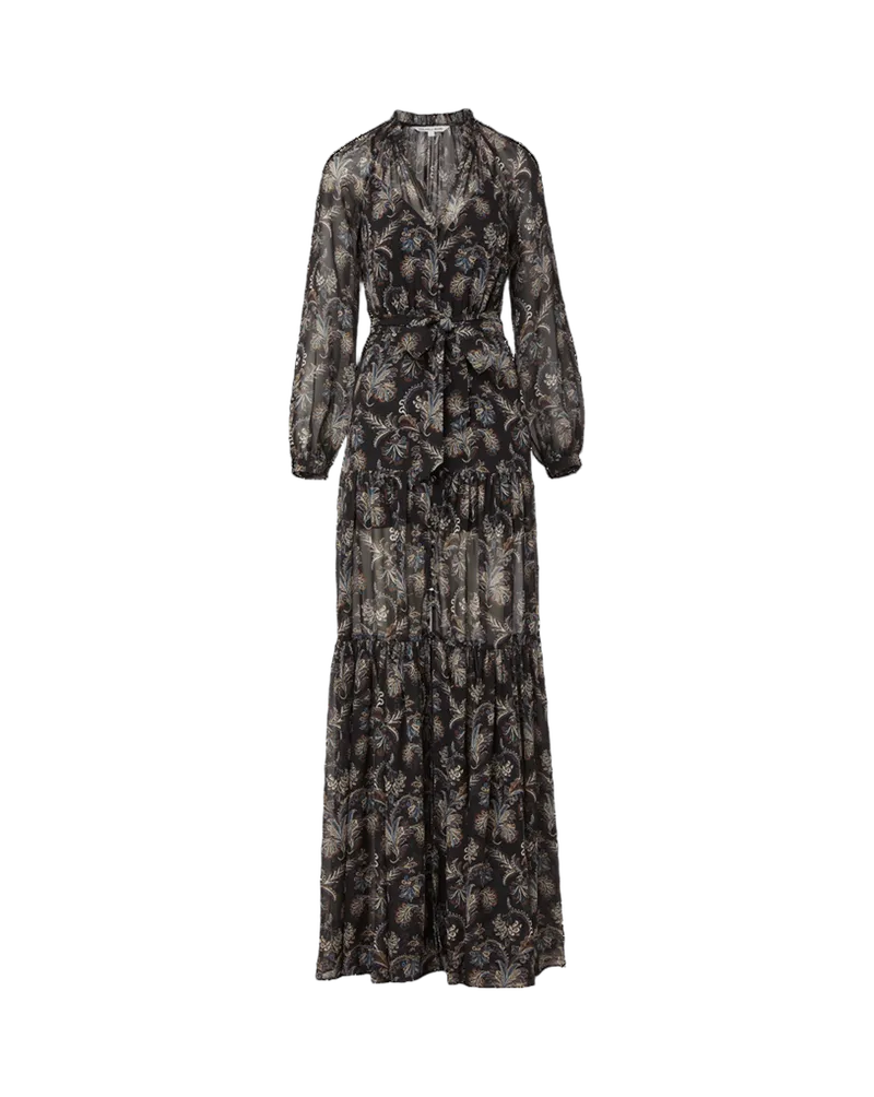 Isra Silk Maxi Dress