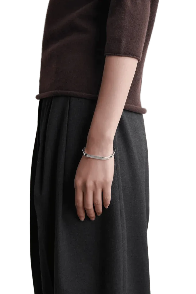 CURVED RECTANGULAR BANGLE