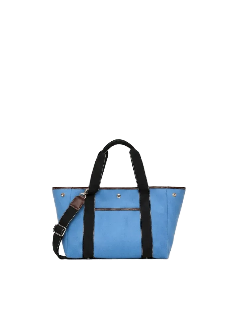 Traversée M Pocket - Mini Sellier Sky Flannel