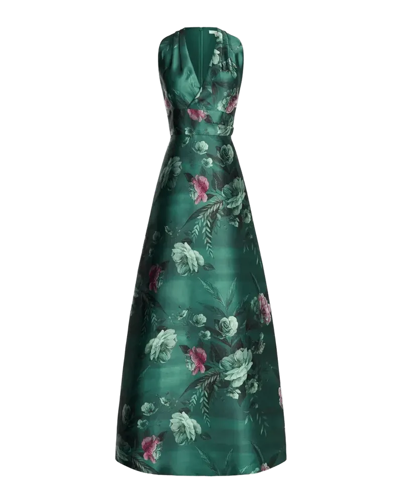 Rosalind Floral Print Gown