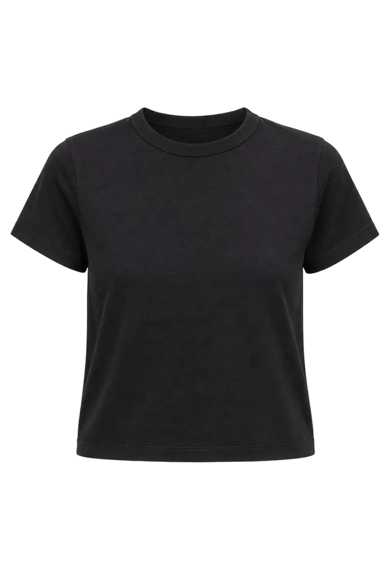 Organic Pima Shrunken Tee