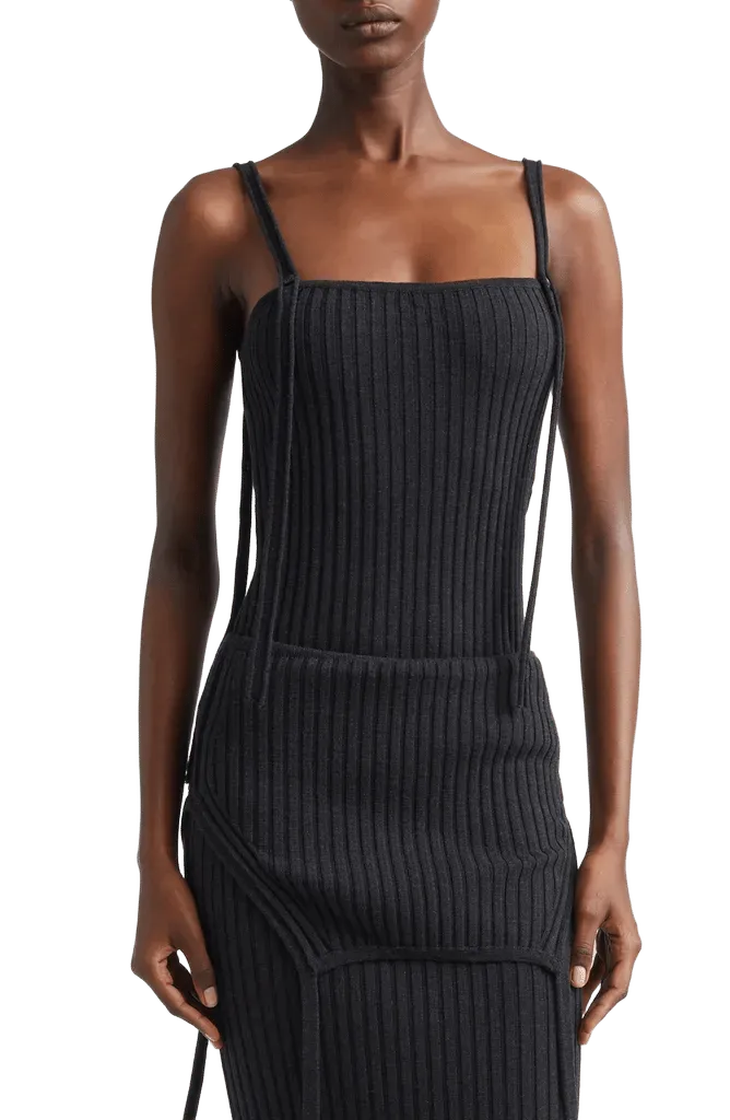 Convertible Merino Wool Sweater Camisole