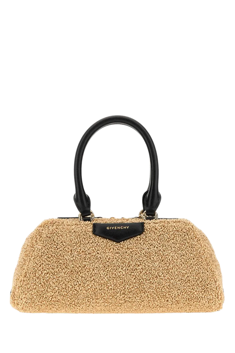 Givenchy Antigona Top Handle Bag — Beige
