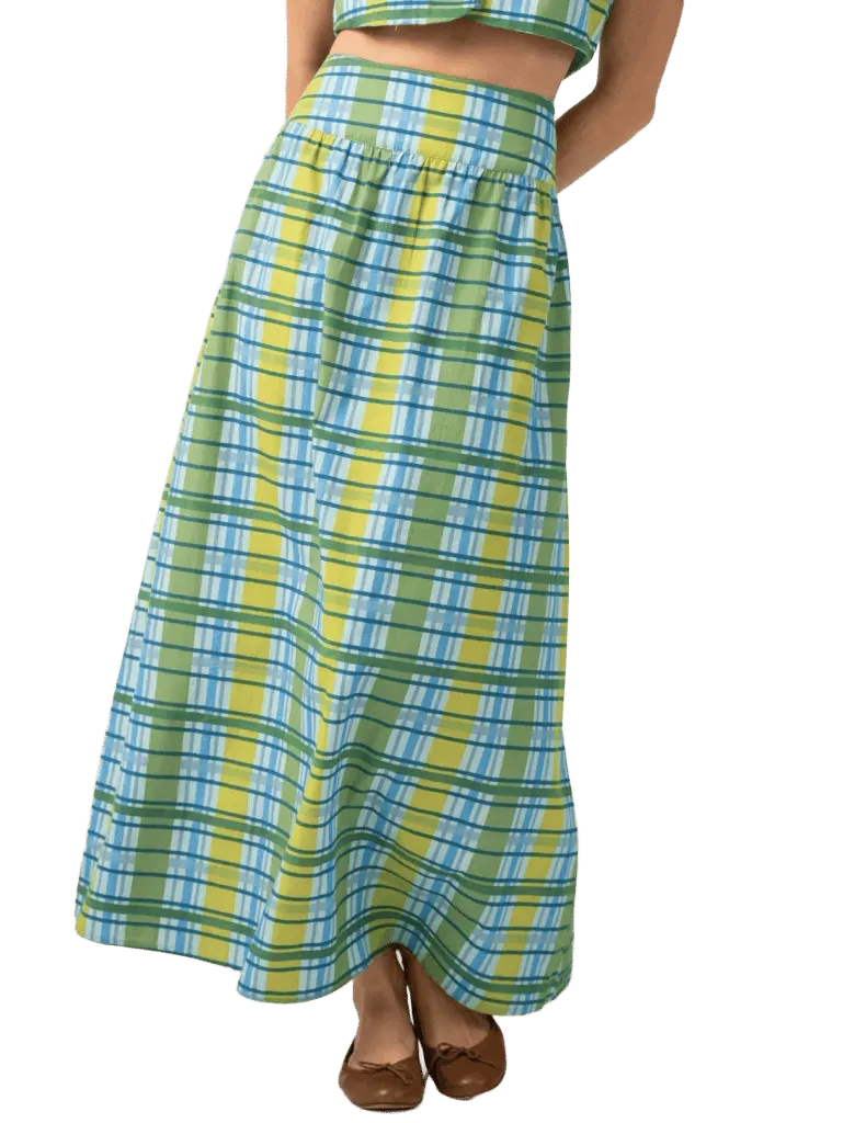 The Trellis Skirt | Mystic Plaid