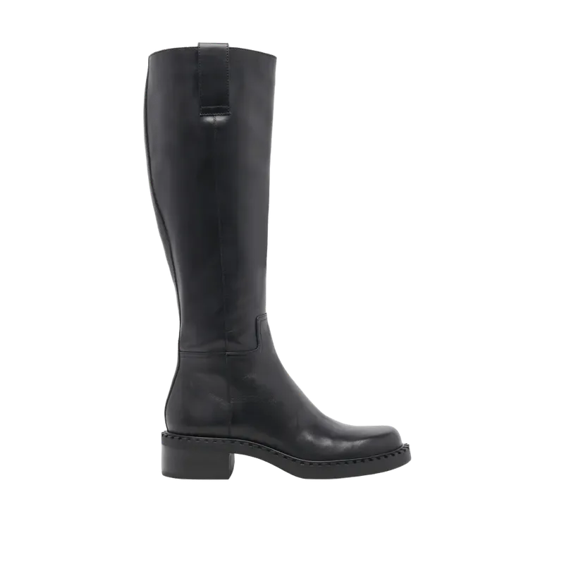 Glory H2O Extra Wide Calf Boots Black Leather