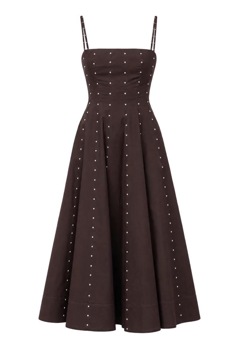 WYLIE DRESS | EARTH STUDS