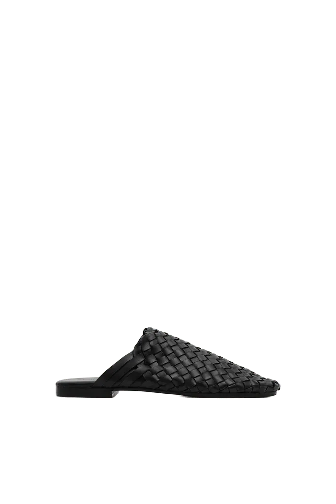 Bunto Woven Loafer - Black