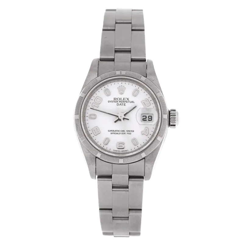 Oyster Perpetual Date Automatic Watch Stainless Steel 26