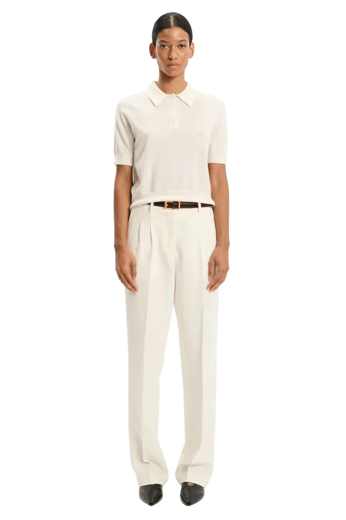 Octavia Polo Shirt - Ivory